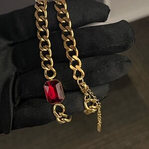 Emerald choker necklace, New